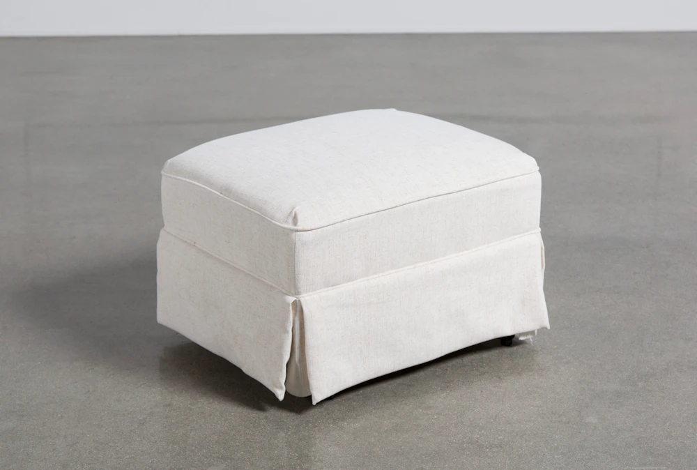 Bailey Skirted Glider Ottoman 5 Bailey Skirted Glider Ottoman - Image 3