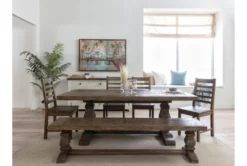 Caden 78" Bench -Furniture Store 109149 natural wood dining bench room 91 1