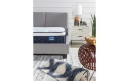 Rylee King Upholstered Panel Bed 15 Rylee King Upholstered Panel Bed -Furniture Store 203249 grey fabric panel bed room 20