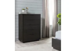 Pierce Espresso Chest Of Drawers -Furniture Store 207982 black wood chest of drawers room 18