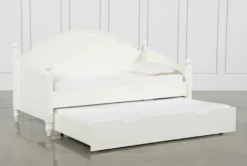 Madison White Twin Daybed With Trundle -Furniture Store 214997 1