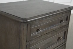 Candice II 3-Drawer 29" Nightstand With USB And Power Outlets -Furniture Store 216616 3