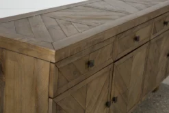 Palazzo 87" Sideboard -Furniture Store 217344 brown wood sideboard 62