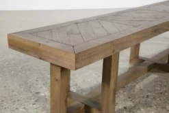 Palazzo 98" Bench -Furniture Store 217347 brown wood dining bench 32