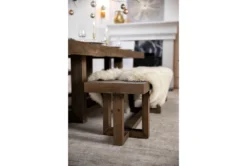 Palazzo 98" Bench -Furniture Store 217347 brown wood dining bench room 10