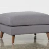 Allie Dark Grey Ottoman -Furniture Store 225826 0