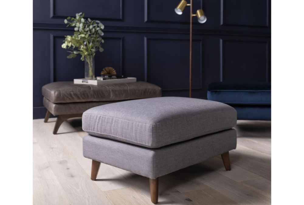 Allie Dark Grey Ottoman 6 Allie Dark Grey Ottoman - Image 4