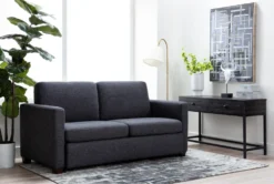 Cliff 73" Queen Sleeper Sofa -Furniture Store 225834 black fabric sleeper room 15
