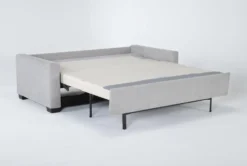 Mackenzie Silverpine 80" Queen Plus Sofa Sleeper -Furniture Store 231602 grey fabric sleeper sleeper 36