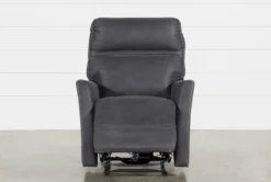 Siri Dark Grey Power Wallaway Recliner 16 Siri Dark Grey Power Wallaway Recliner -Furniture Store 233033 grey fabric power recliner 3