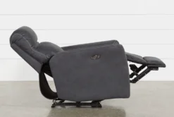 Siri Dark Grey Power Wallaway Recliner 18 Siri Dark Grey Power Wallaway Recliner -Furniture Store 233033 grey fabric power recliner 5