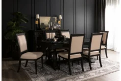 Chapleau II 72" Server -Furniture Store 236908 black wood buffet room 43