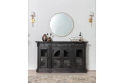 Chapleau II 72" Server -Furniture Store 236908 black wood server room 14