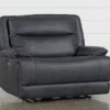 Garland Charcoal Cuddler Power Recliner With Power Headrest & USB