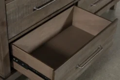 Jaxon Grey 7 Drawer Dresser -Furniture Store 241125 grey wood dresser 4