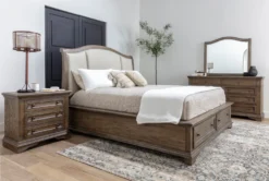 Chapman 8 Drawer Dresser -Furniture Store 242797 brown wood dresser room 09