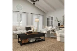 3-Tier White Mirror Top And Cane Accent Table -Furniture Store 243284 white wood accent table room 87