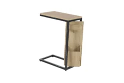Wood And Metal Arm Table With Letterbox -Furniture Store 243291 front 02