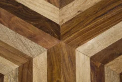 Wooden Triangle Accent Table -Furniture Store 243294 brown wood accent table material 03