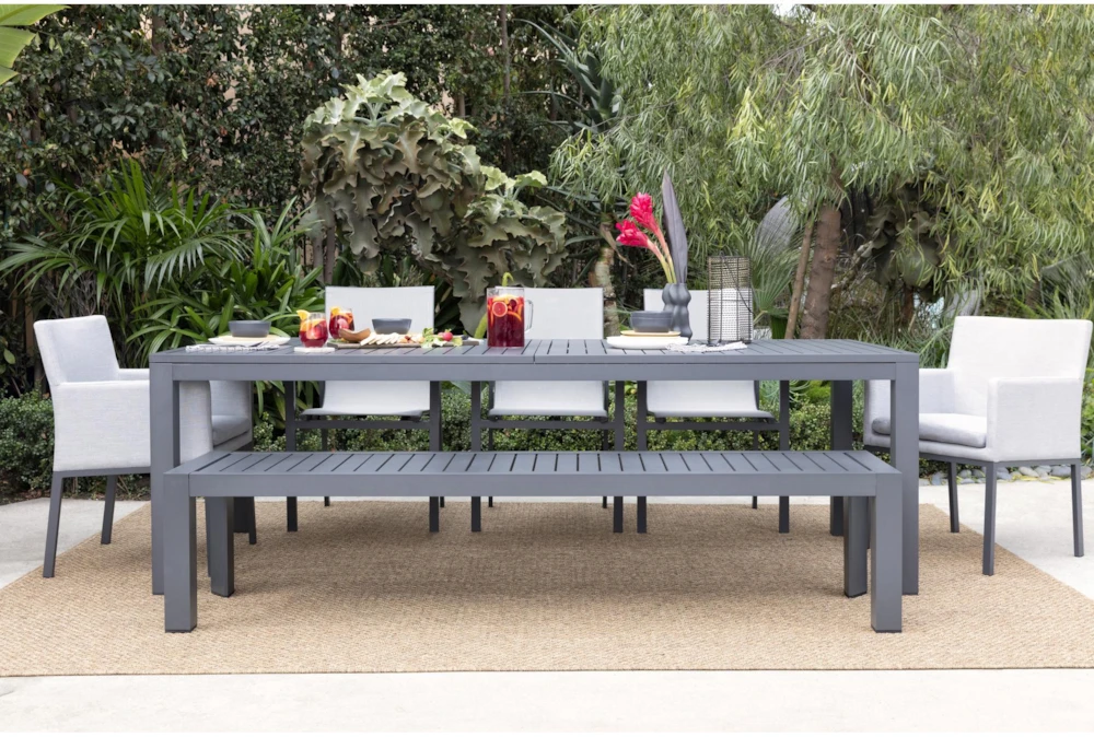 Ravelo Outdoor Dining Bench 8 Ravelo Outdoor Dining Bench - Image 6