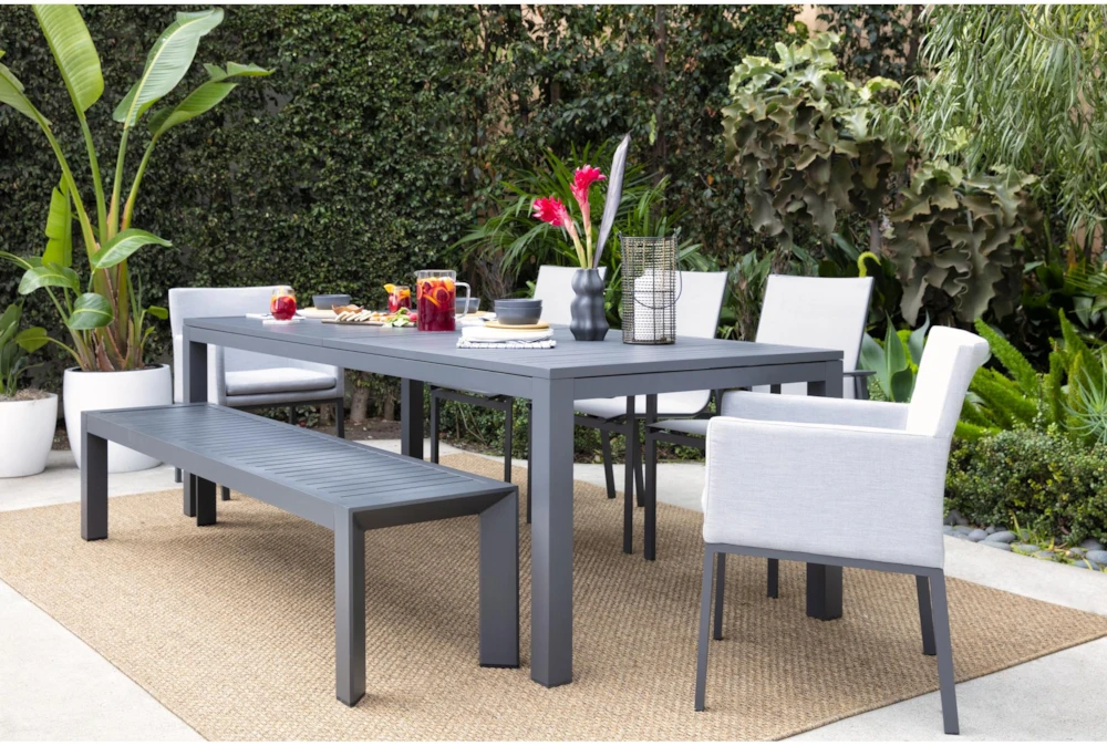 Ravelo Outdoor Dining Bench 10 Ravelo Outdoor Dining Bench - Image 8