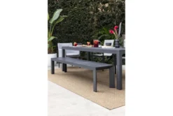 Ravelo Outdoor Dining Bench 24 Ravelo Outdoor Dining Bench -Furniture Store 243970 grey metal dining bench room 46
