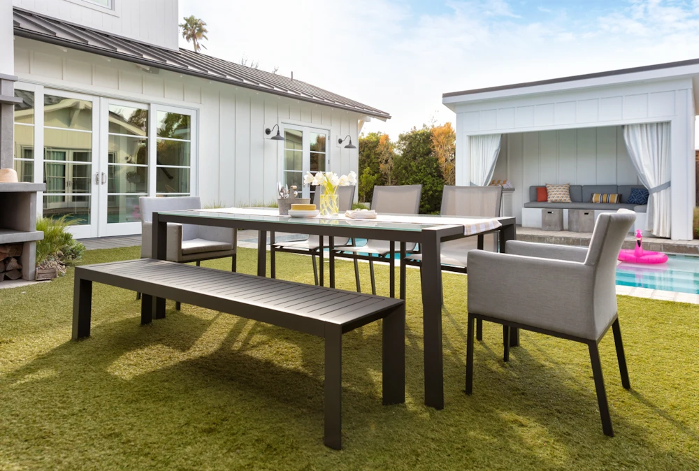 Ravelo Outdoor Dining Bench 13 Ravelo Outdoor Dining Bench - Image 11