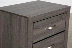 Finley Grey Nightstand -Furniture Store 244099 grey wood nightstand 6