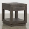 Harrison End Table -Furniture Store 244422 brown wood end table signature 01