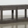 Harrison Console Table -Furniture Store 244423 brown wood sofa table signature 01