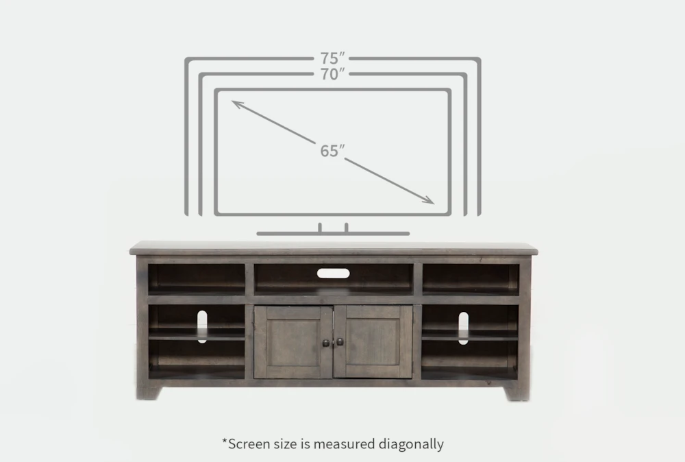 Santa Clara 70" TV Stand 4 Santa Clara 70" TV Stand - Image 2