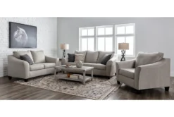 Kinsley 92" Queen Sofa Sleeper -Furniture Store 246100 grey fabric sofa sleeper room 15