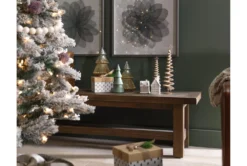 Gables 65" Bench -Furniture Store 246112 brown wood dining bench room 42