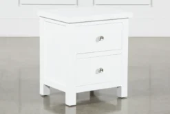 Larkin White 23" Nightstand