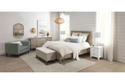 Larkin White 23" Nightstand -Furniture Store 246483 white wood nightstand room 42