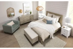 Larkin White 23" Nightstand -Furniture Store 246483 white wood nightstand room 43