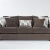 Parker II Chenille 101" Queen Sleeper -Furniture Store 246912 brown fabric sleeper v2 signature 01