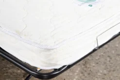 Silas III Memory Foam 72" Velvet Full Sleeper -Furniture Store 248399 black fabric sleeper sofa detail 15