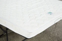 Taren II Reversible 93" Sofa/Chaise Sleeper With Storage Ottoman -Furniture Store 248436 brown fabric sleeper mattress 04