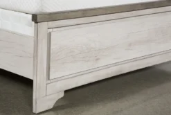 Cassie Queen Panel Bed -Furniture Store 248632 natural wood bed detail 03