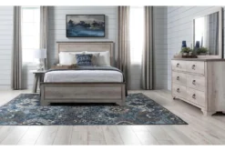 Cassie Queen Panel Bed -Furniture Store 248632 natural wood bed room 41