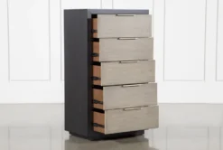 Bayliss Chest Of Drawers -Furniture Store 248771 black wood chest storage 03