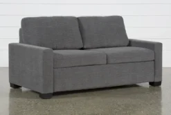 Mackenzie Charcoal 74" Queen Sofa Sleeper