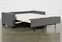 Mackenzie Charcoal 74" Queen Sofa Sleeper -Furniture Store 249507 grey fabric sleeper sleeper 03