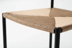 Rattan Dining Side Chair -Furniture Store 249662 natural rattan side chair detail 04