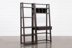 Pierce Espresso 2 Piece Wall 56" Desk