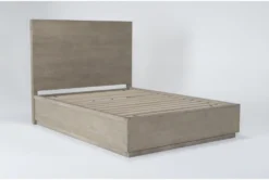 Pierce Natural Queen Panel Bed -Furniture Store 251459 natural wood bed side 19