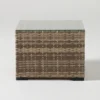 Capri Outdoor End Table 2 Capri Outdoor End Table -Furniture Store 253575 grey wicker end table signature 01 1