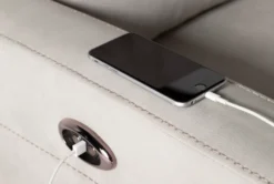 Jarrell Light Grey 71" Power Reclining Storage Console Loveseat With USB -Furniture Store 254378 v2 grey fabric console loveseat detail 06