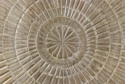 Grey Wash Starburst Hand Carved Bar 10 Grey Wash Starburst Hand Carved Bar -Furniture Store 255183 grey wood bar cabinet detail 05